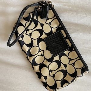 Coach wristlet